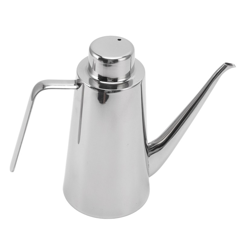 Large 850ML 304 Stainless Steel Olive Oil Vinegar Batcher Bottle