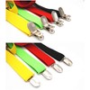 WannGe Mens Suspenders 1" Inch Elastic Adjustable Y-Back Clip-on Suspender
