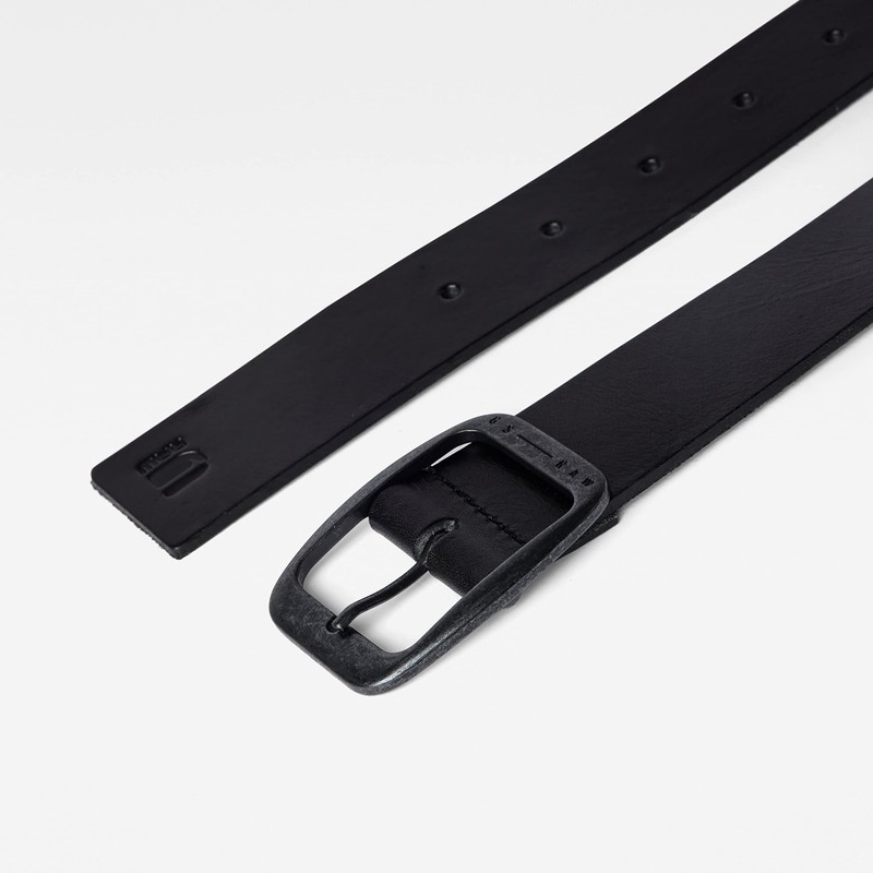 G-STAR RAW Men's Mett Belt, Black (Black/Black Metal D18743-c579-2805)