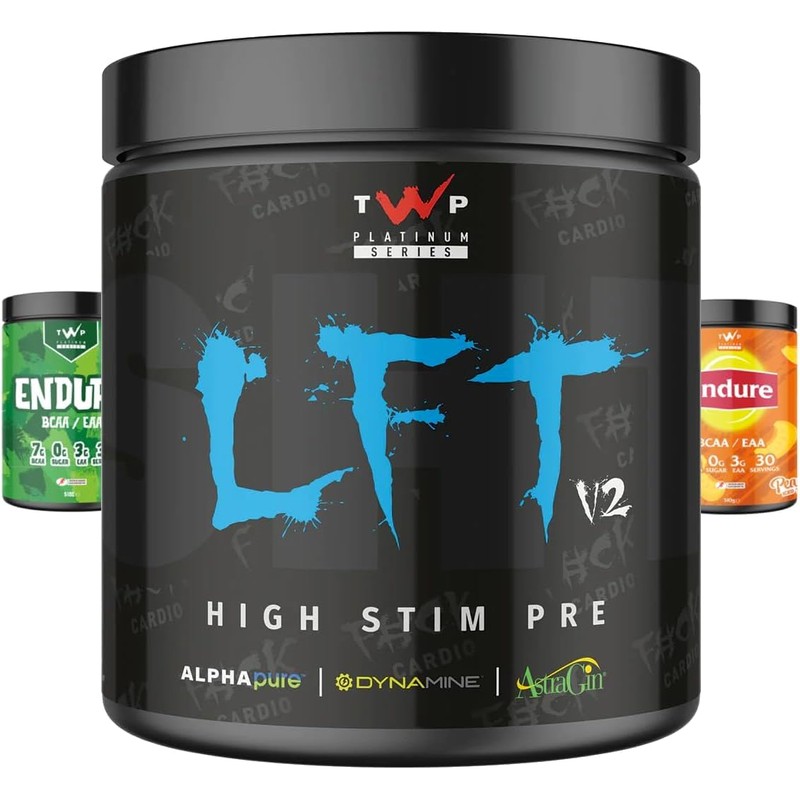 TWP Nutrition Platinum Series LFT V2, High Stim Strong Pre