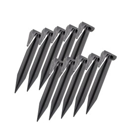 HaGa® Pack of 50 Boundary Cable Ground Hooks for Your Robotic Lawnmower - High-Quality Pegs for Boundary Wire - Compatible with Husqvarna, Gardena, Worx, Robomow, Yard Force, Bosch