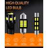 MEALAM White LED Bulbs Package Kit Compatible with 2010 2010