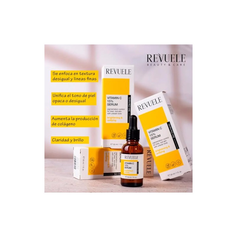 REVUELE SKIN ELEMENTS SUERO VITAMINA C 15% 30ML