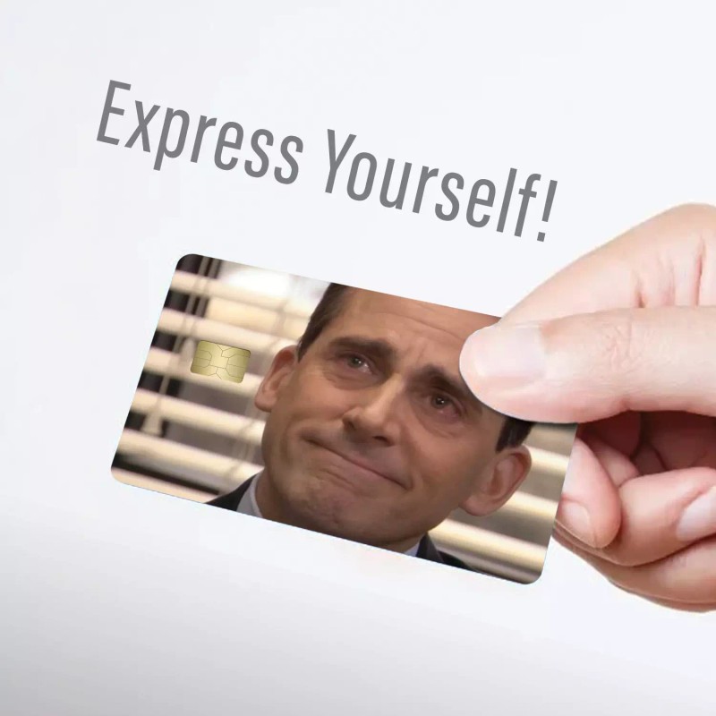 KCD 3 Pack Credit Card Skin Office Michael Funny Meme