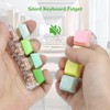 Lohoee Keyboard Fidget Toys- 3Pcs Fidget Keyboard Clicker Keyboard Button