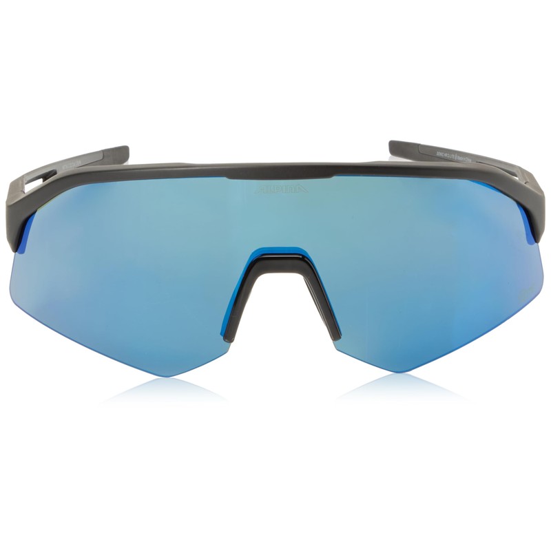 ALPINA Unisex Sonic HR Q-LITE Sunglasses, Matte Black, One Size,