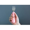 easy grip spoon & fork elephant
