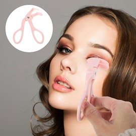TOVINANNA Eyelash Curler Eye Curler Cosmetic Tool Eye Lash Curler Eyelash Curling Clip Eyelash Curl Tool Lash Curls Tools Lash Curlers Eyelash Clamps Curling Lash Tools Abs Plastic Pink