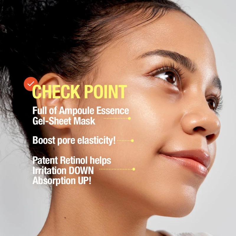 Goodal Mascarilla De Gel De Retinol + Zanahoria Negra, Hidra