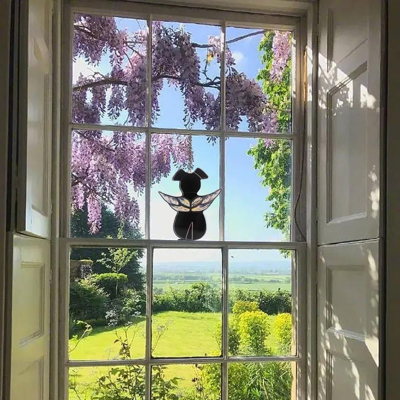 Angel Dog Memorial Gifts for Loss of Dog-Hanging Dogs Bereavement