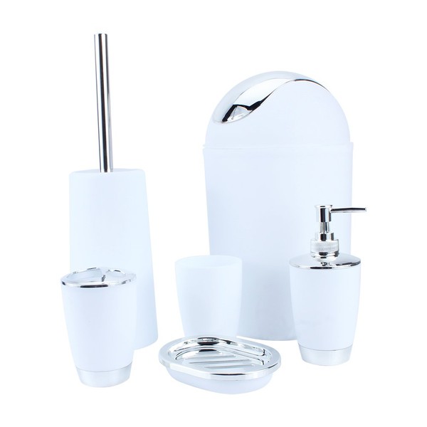 Juego de accesorios de baño de 6 piezas Set de