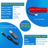 AMZZN 2PCS 3.7V 3000mAh Li-ion Battery with Molex Plug and