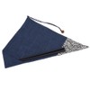 Chopsticks bag Seigaiha Pattern X Navy Cloth My Chopsticks Holder