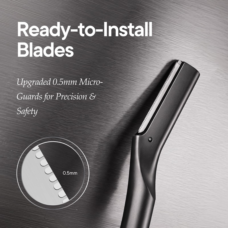 Eyebrow Razor, Face Razor for Women & Men, 6 Blades,