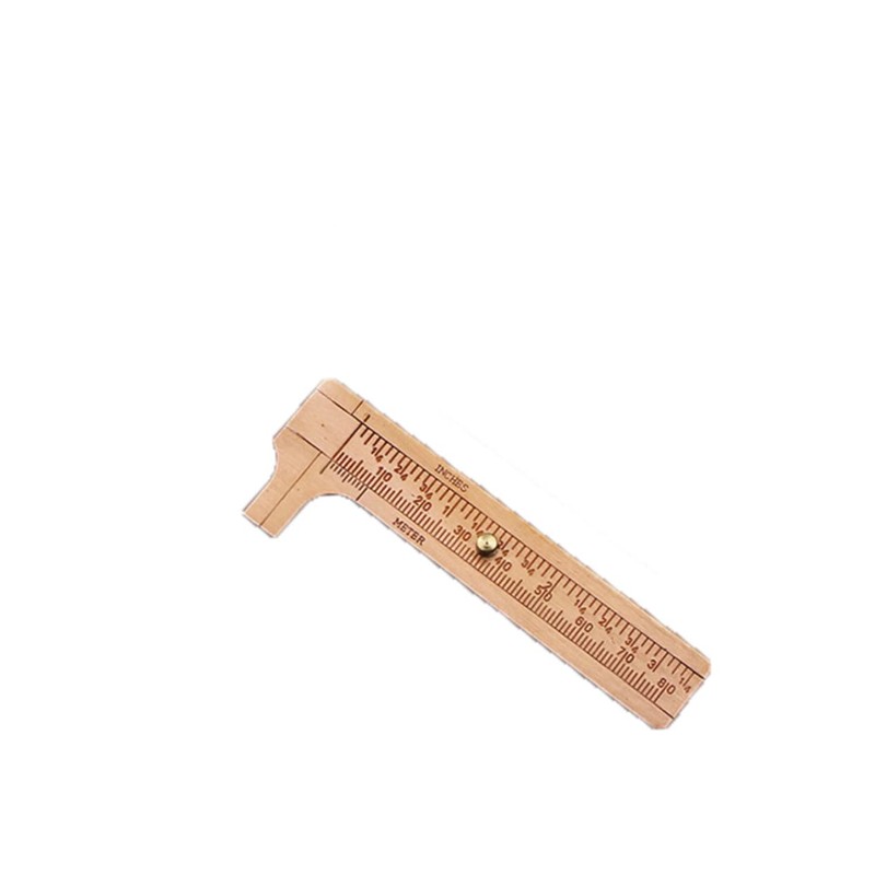 Baluue 3pcs 0-100mm Dual Scale Vernier Caliper Non-magnetic Mini Brass