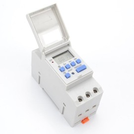 THC15A Timer Relay Switch, 12 V Digital Timer, Programmable Timer with Timer and LCD Digital Display