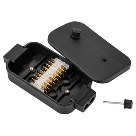 AUTOLIGHT 24 Junction Box for Trailer 8 x 4 Pin Junction Box Plastic