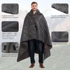 sheelokhwui 4-in-1 Large Outdoor Blanket - Waterproof & Windproof Thickened