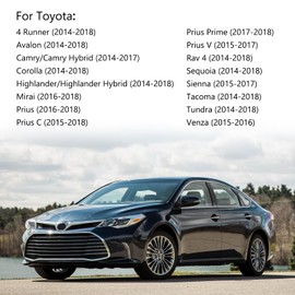 86271-0E077 Navigation SD Card 2025 Version, Compatible with Toyota 4Runner, Avalon, Camry, Corolla, Highlander, Rav4, Tacoma, USA Canada GPS Maps