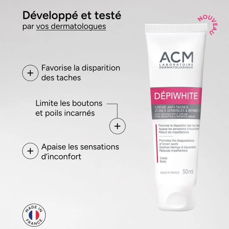 ACMDepiwhite crema anti manchas para zonas sensibles e intimas 50ml