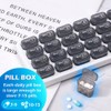 Belegao Pill Box Monthly - 31 Day Pill Case Organiser