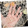 Gatuida Nautical Fish Net Wall Decor Rustic Mediterranean Style Hanging