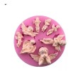Like Shop Molde De Silicón Angelitos Repostería Fondant