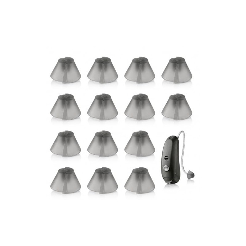14 PCS Hearing Aid Tulip Dome Replacement Compatible with GN
