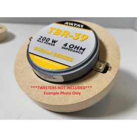 GP Audio Notched Super Tweeter Door Pod Baffle (Pair) Speaker rings spacer GP Car Audio