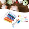 Crochet Hooks Set Multifunctional Handcrafted DIY Ergonomic Crochet Knitting Needles