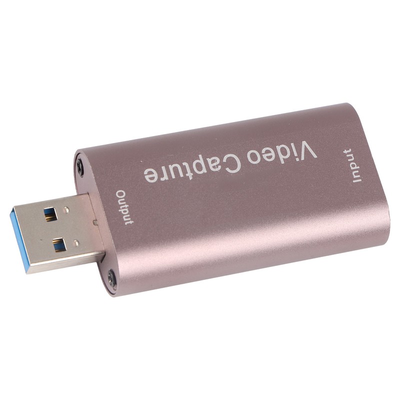 Video Capturing Card 1080P 60Hz USB Interface HD Input Aluminum