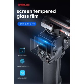 DJI 4X Tempered Glass Screen Protector for DJI RS 3/DJI RS 3 Pro Anti-Scratch.