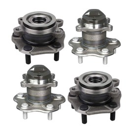 Bode-man 4PC Front and Rear Wheel Bearing and Hub Assembly for 2013-2019 Sentra