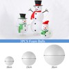DIYASY 10/15/20cm White Foam Balls, 3 Sizes Polystyrene Craft Foam