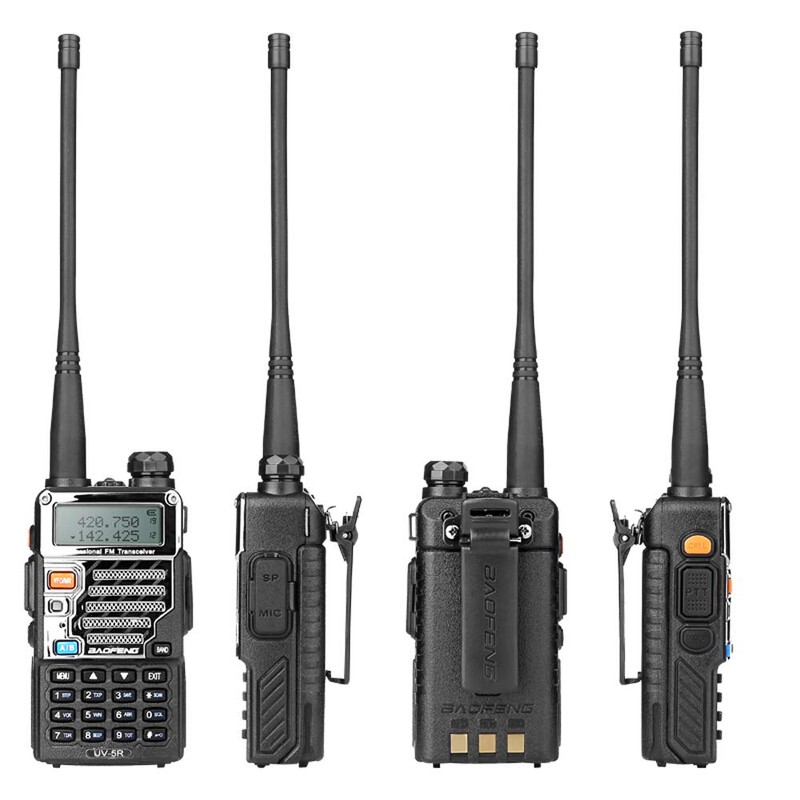 BJSSSG Walkie Talkie Radio, 5RE U/V Dual Band, Ultra Long