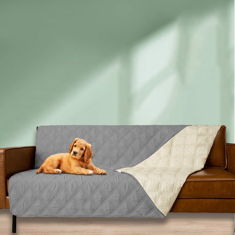 Ameritex Waterproof Dog Bed Cover Pet Blanket with Anti-Slip Back