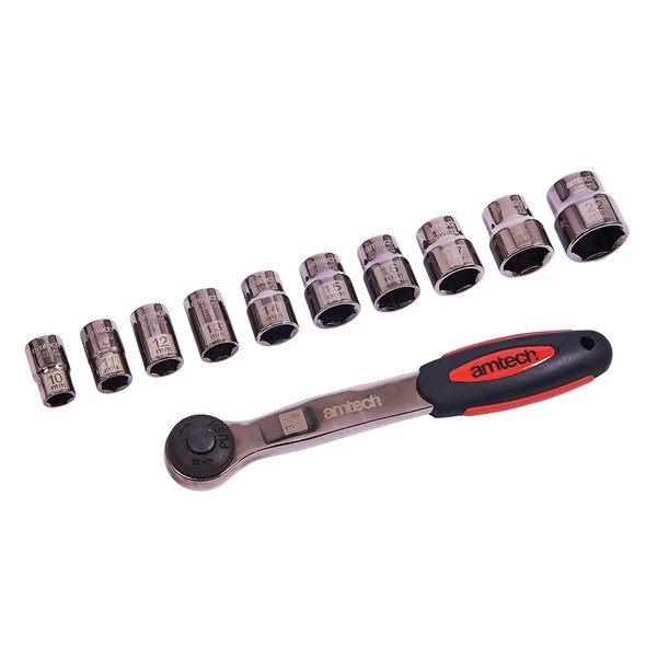 Amtech I0360 11 Piece 3/8" Socket Set