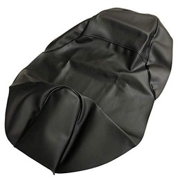 Crisparts CHRIS HCH1203 C10 PCX125 JF56 PCX150 KF18 Seat Cover, Made in Japan, Thick Fabric, Fabric Color, Black, Piping, Refillment Type