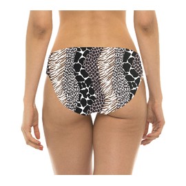 Private Island Women UPF 50+ Bikini Bottoms Pants Swimsuit Beach Rash Guard Swim Yoga Active Workout (XL, Aa-TPX)