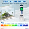 5-in-1 pH Meter with LCD Display, Precision Measurement of PH,