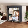 ArluKin Portable Wardrobe Closet Durable and Easy to Assemble Heavy