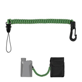 Rangefinder Tether Cord, High-Density Polyester Retractable Rangefinder Lanyard Suitable for Hunting Fishing Mountaineering Camping Range Finder Accessories
