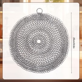 Gosknor Baking Pie Crust Weights Chain, Stainless Steel Pie Weight Chain Ceramic Pie Weights Alternatives Baking Pie Weights Armor Shield for Baking Crust Kitchen Accessories for 7-10in Pies