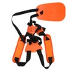 Petrol Strimmer Strap Adjustable Strimmer Harness Padded Double Shoulder Nylon
