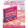 Akissos Facial Wrinkle Patches 80PCS Update Version Multi Area Anti