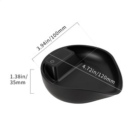 watchget Coffee Bean Dosing Cup, Electronic Scale and Coffee Bean Dosing Tray, Espresso Scale for Beans Weighting and Dose, 0.3-1000g 0.1g Precision Digital Scales