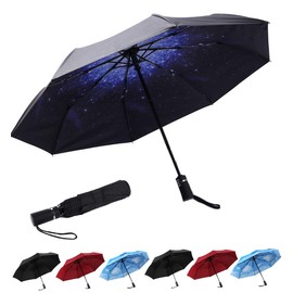 SY Compact Travel Umbrella Automatic Windproof Umbrellas Strong Compact Umbrella for Women Men