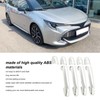 8 Pcs Car Exterior Door Handle Cover ABS Chrome Door