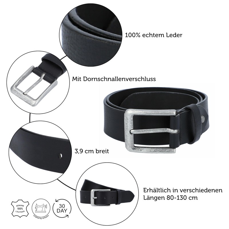 Gusti Leather - Bente (Black, 105), black, 105