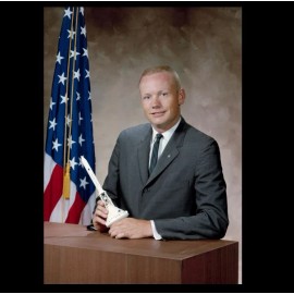 Young Neil Armstrong Portrait PHOTO, 1964, Apollo 11 Astronaut FIRST MAN ON MOON